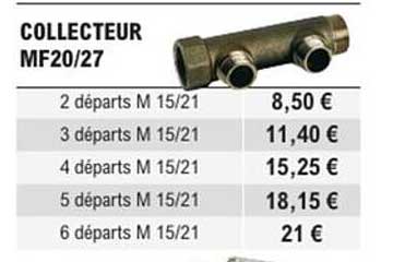 COLLECTEUR MF20/27