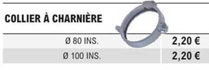 COLLIER À CHARNIÈRE