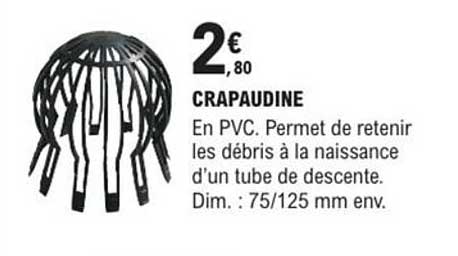 CRAPAUDINE