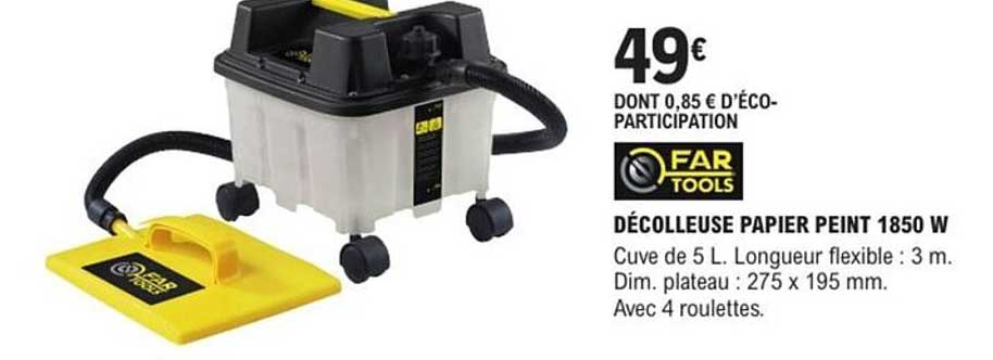 DÉCOLLEUSE PAPIER PEINT 1850 W