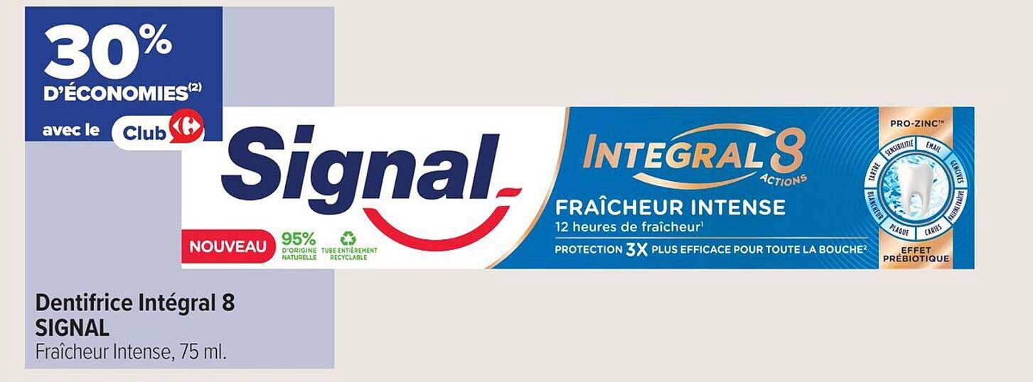 Dentifrice Intégral 8 SIGNAL