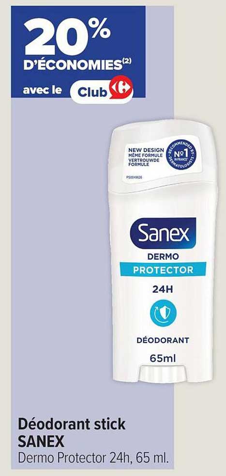 Déodorant stick SANEX