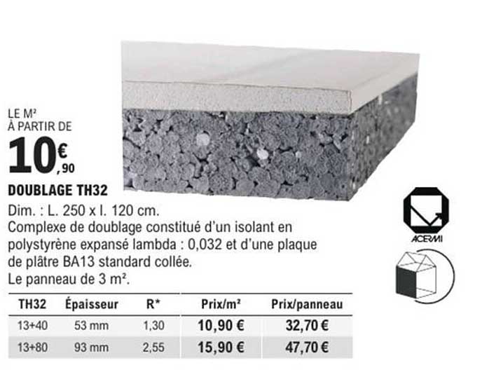 DOUBLAGE TH32