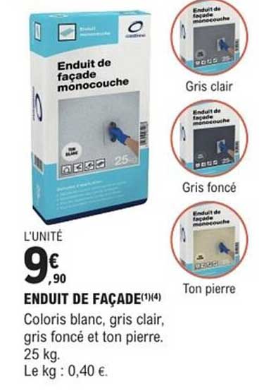 ENDUIT DE FAÇADE