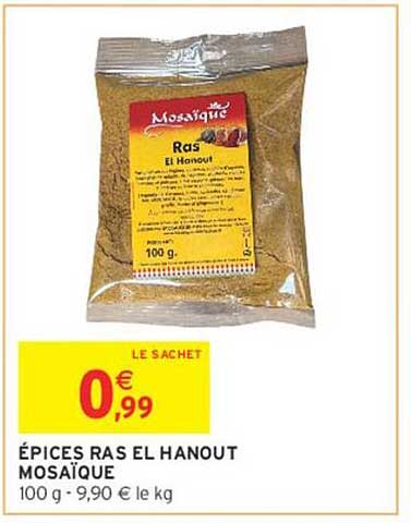 ÉPICES RAS EL HANOUT MOSAÏQUE