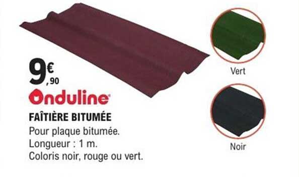 FAÎTIÈRE BITUMÉE