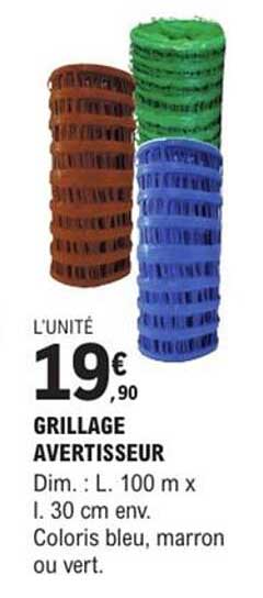 GRILLAGE AVERTISSEUR
