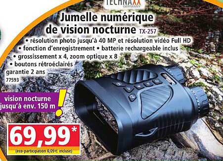 Jumelle numérique de vision nocturne TX-257
