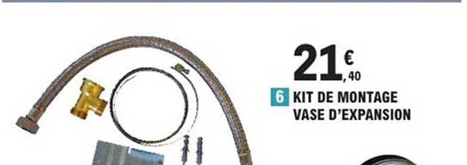 KIT DE MONTAGE VASE D’EXPANSION