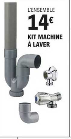KIT MACHINE À LAVER