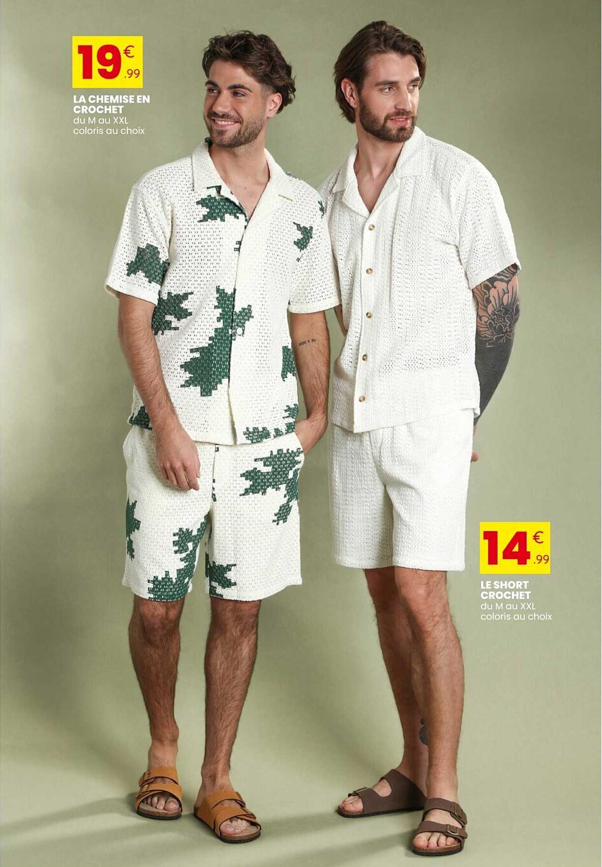 LA CHEMISE EN CROCHET