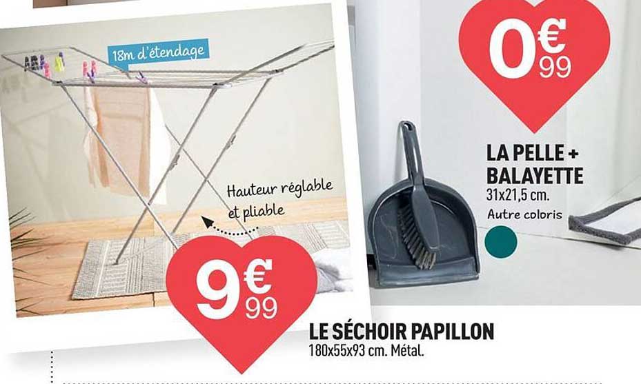 LE SÉCHOIR PAPILLON