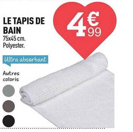 LE TAPIS DE BAIN