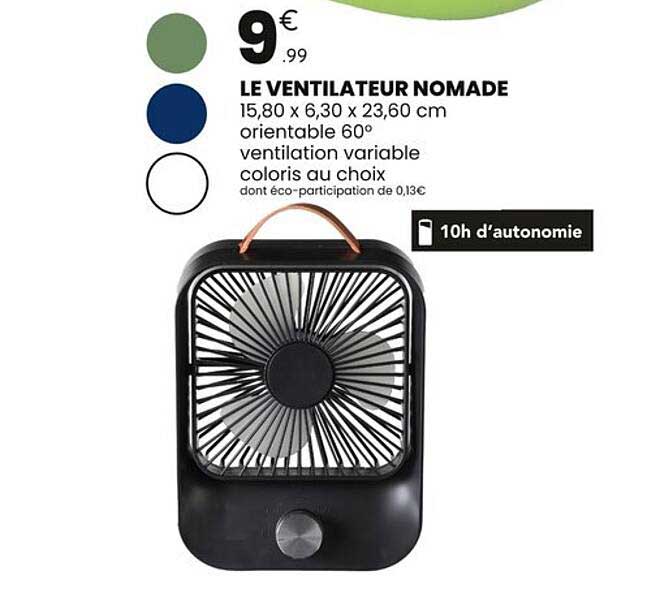 LE VENTILATEUR NOMADE