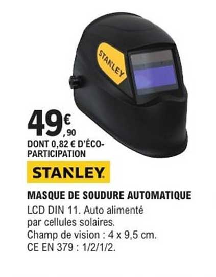 MASQUE DE SOUDURE AUTOMATIQUE