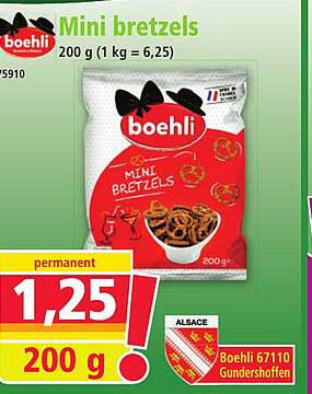 Mini bretzels