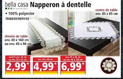 Napperon à dentelle