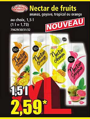 Nectar de fruits