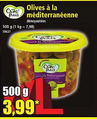 Olives à la méditerranéenne