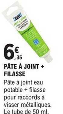 PÂTE À JOINT + FILASSE