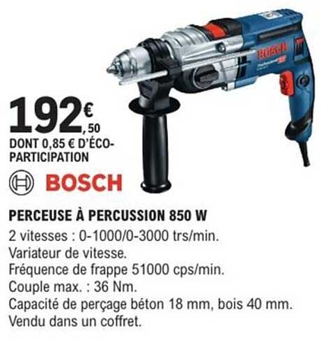PERCEUSE À PERCUSSION 850 W