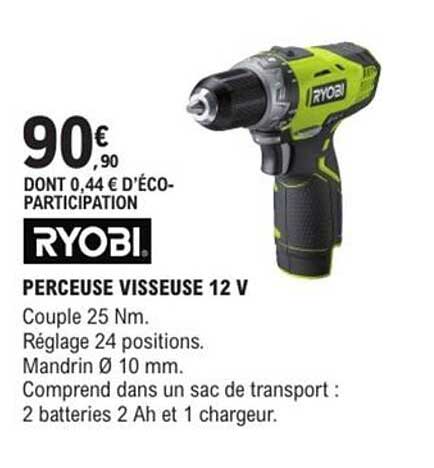 PERCEUSE VISSEUSE 12 V