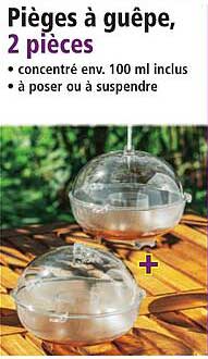 Pièges à guêpe, 2 pièces