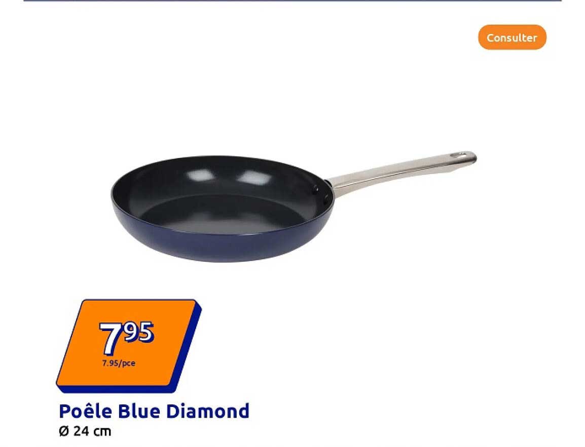 Poêle Blue Diamond