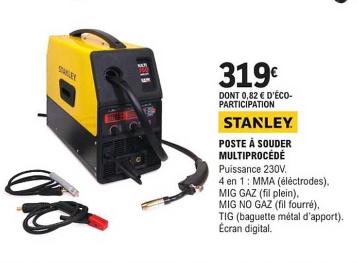 POSTE À SOUDER MULTIPROCÉDÉ