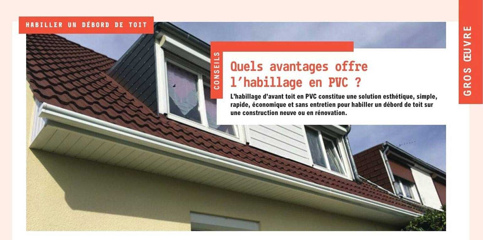 Quel avantages offre l’habillage en PVC ?