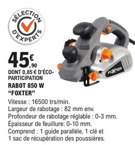 RABOT 850 W "FOXTER"