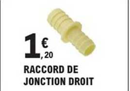 RACCORD DE JONCTION DROIT