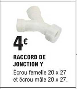 RACCORD DE JONCTION Y