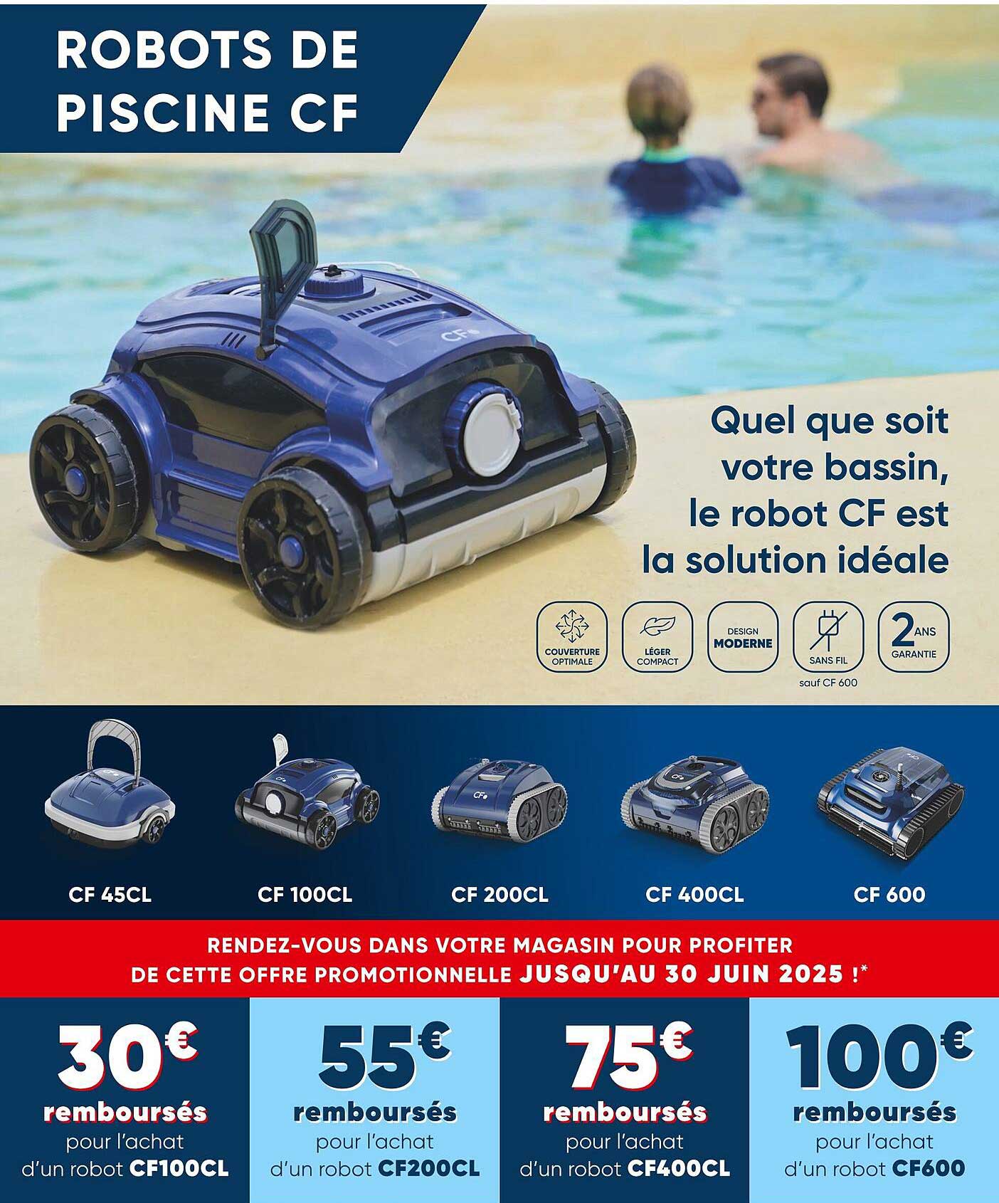 ROBOT DE PISCINE CF
