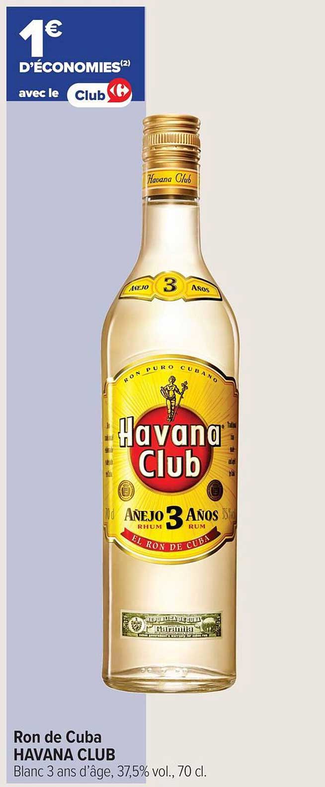 Ron de Cuba HAVANA CLUB