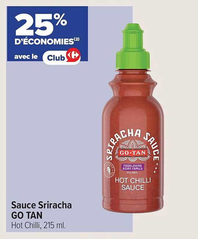 Sauce Sriracha GO TAN