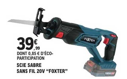 SCIE SABRE SANS FIL 20V "FOXTER"