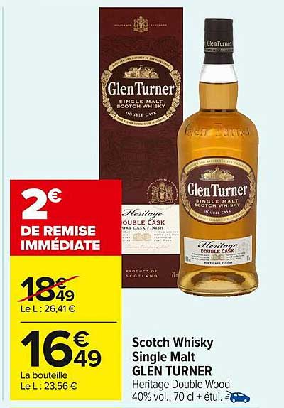 Scotch Whisky Single Malt GLEN TURNER
