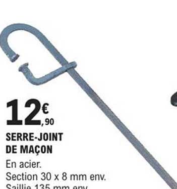 SERRE-JOINT DE MAÇON