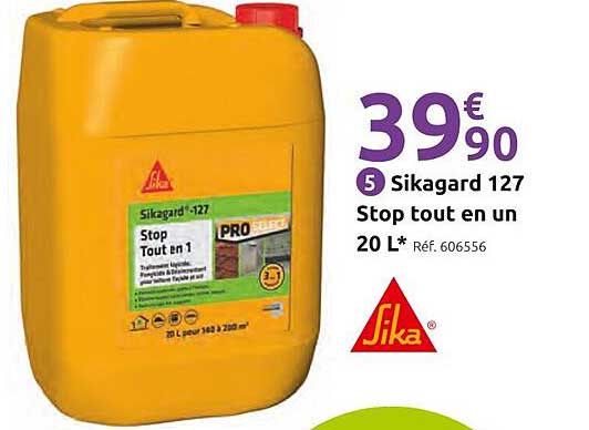 Sikagard 127 Stop tout en un 20 L*