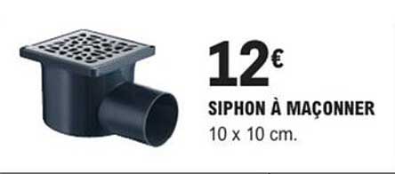 SIPHON À MAÇONNER