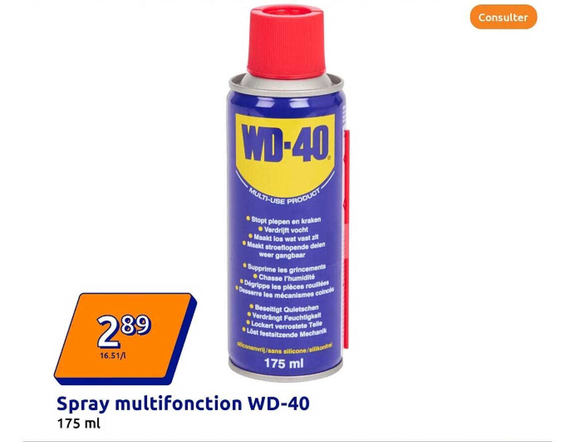 Spray multifonction WD-40 175 ml