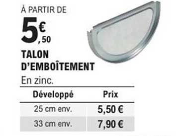 TALON D’EMBOÎTEMENT