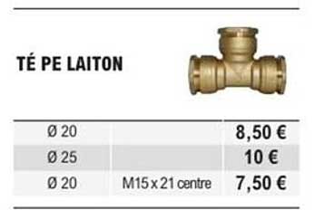 TÉ PE LAITON