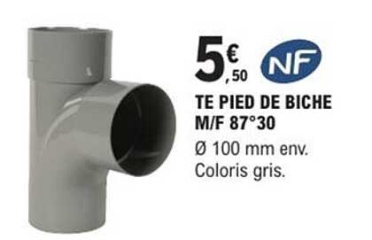 TE PIED DE BICHE M/F 87°30