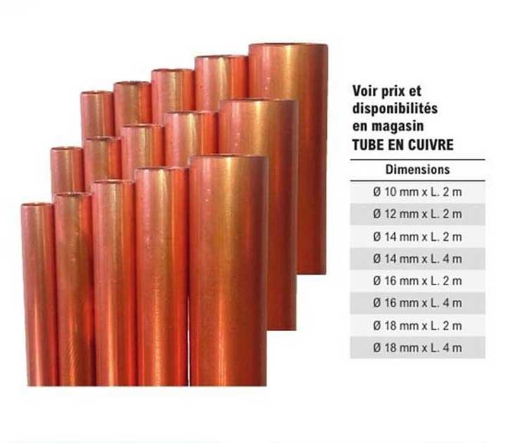 TUBE EN CUIVRE
