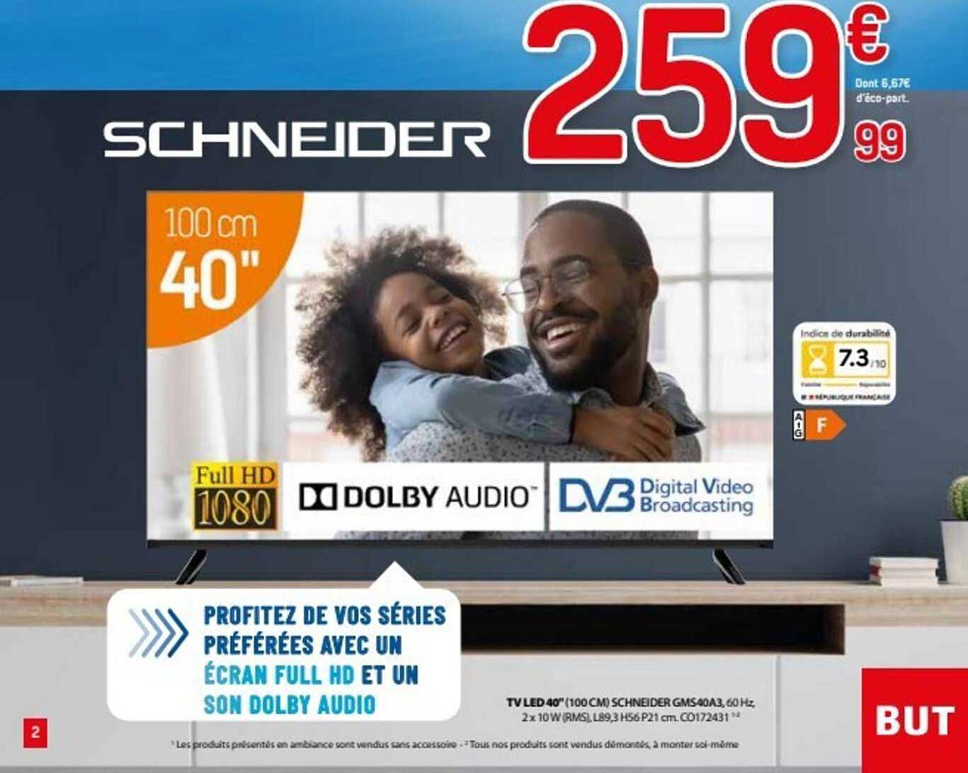 TV LED 40" (100 CM) SCHNEIDER GMS404A3