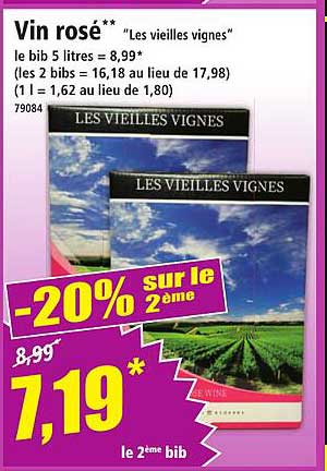 Vin rosé** "Les vieilles vignes"