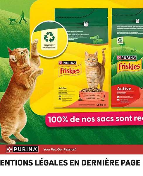 100% de nos sacs sont recyclables