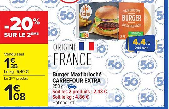 -20% SUR LE 2ÈME